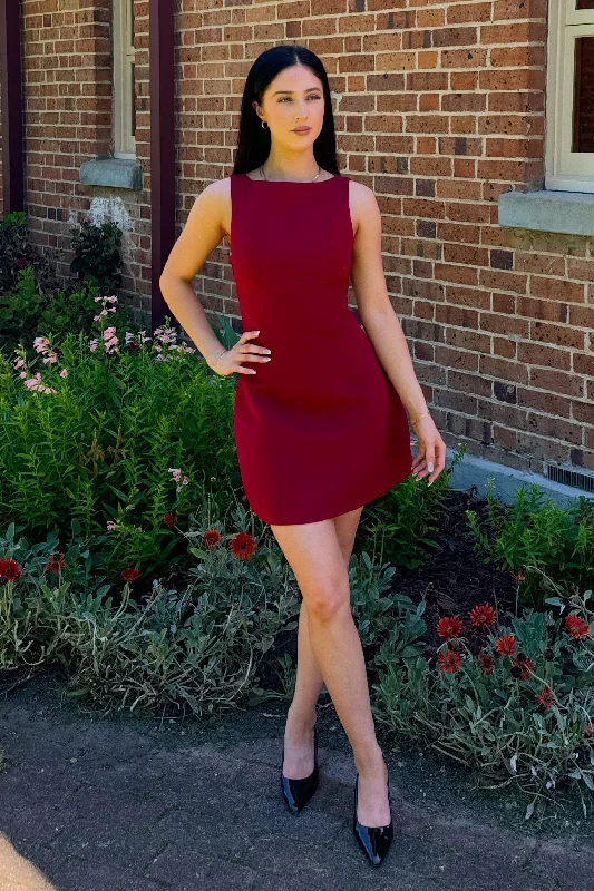 Mini dresses with high - low hems for a modern twist Abby Mini Dress
