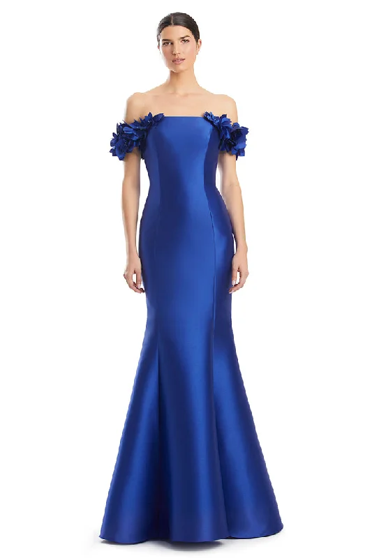 Tulle - over - satin wedding dresses for a soft look Alexander by Daymor 1991S24 Long Formal Floral Applique Mermaid Prom Dress Tulle - over - satin wedding dresses for a soft look Alexander by Daymor 1991S24 Long Formal Floral Applique Mermaid Prom Dress