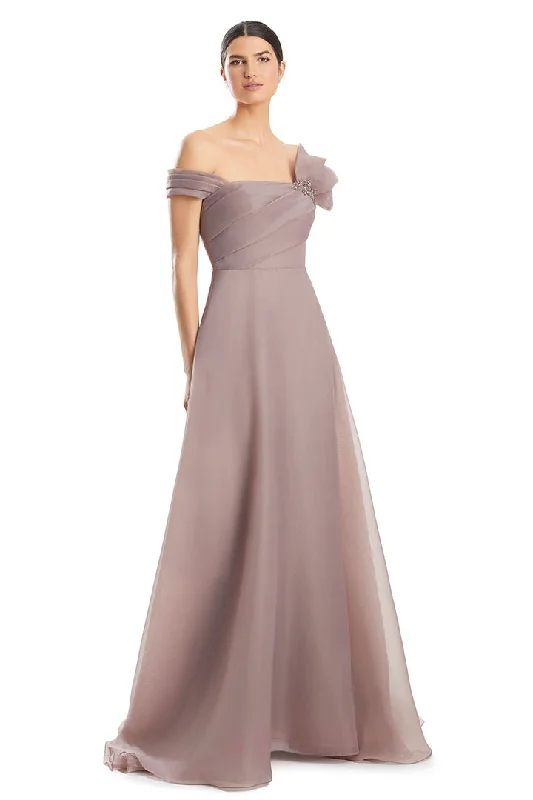 Appliqued wedding dresses with 3D floral designs Alexander by Daymor 1985S24 Pleated Ballgown Long Formal Beaded Prom Dress Appliqued wedding dresses with 3D floral designs Alexander by Daymor 1985S24 Pleated Ballgown Long Formal Beaded Prom Dress