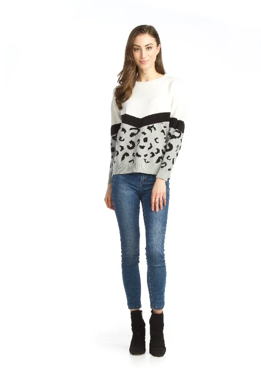 Plus Size Women's Belted Cable Knit Sweaters Roseglen Sweater
