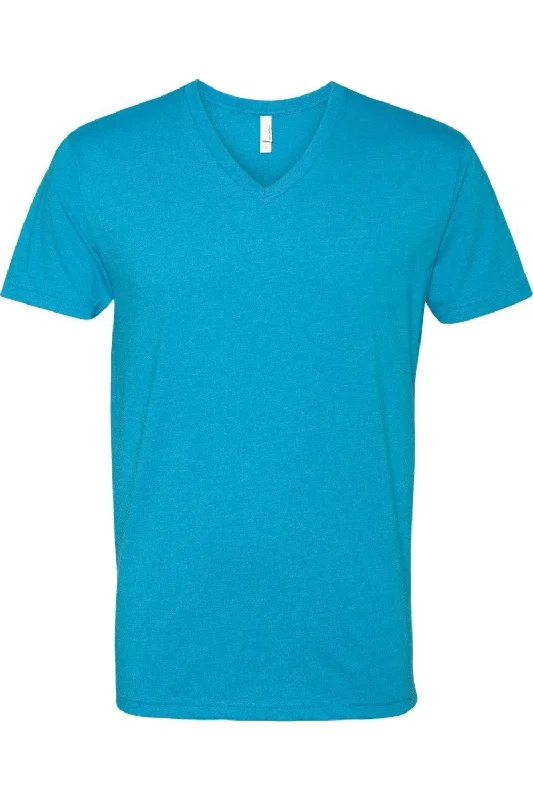 Men's button - front t - shirts with a unique artistic printNext Level Unisex CVC V-Neck T-Shirt Men's button - front t - shirts with a unique artistic printNext Level Unisex CVC V-Neck T-Shirt
